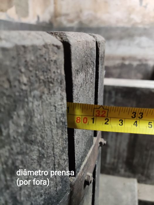 Prensa para lagar de vinho