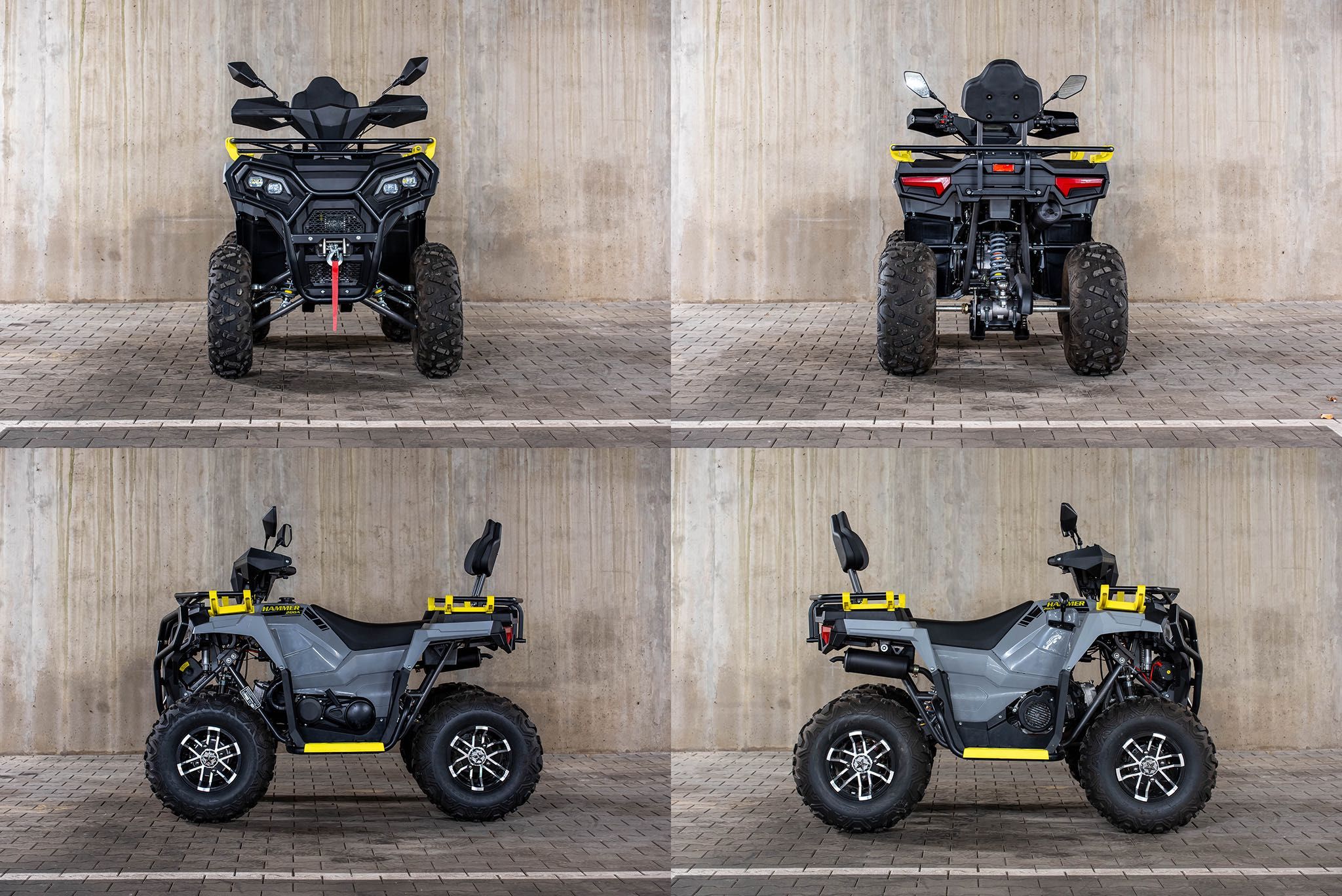 Sztorm Hammer 200 A 200cc / Quad dla dziecka / Nowy Gwarancja Alufelgi