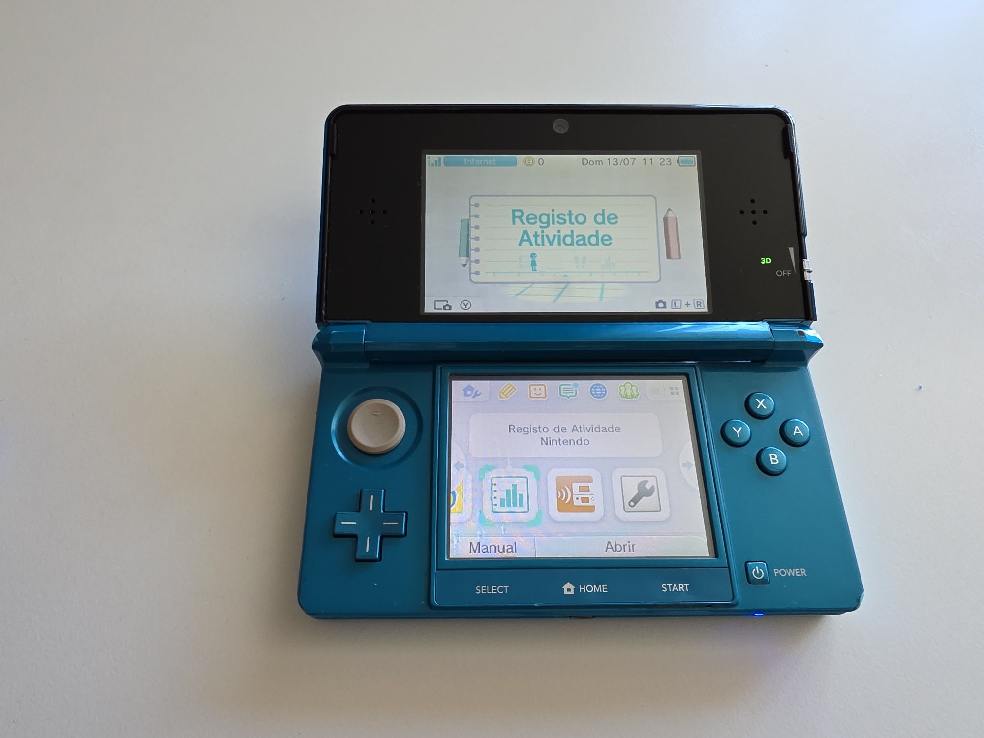 Nintendo 3DS Aqua Blue
