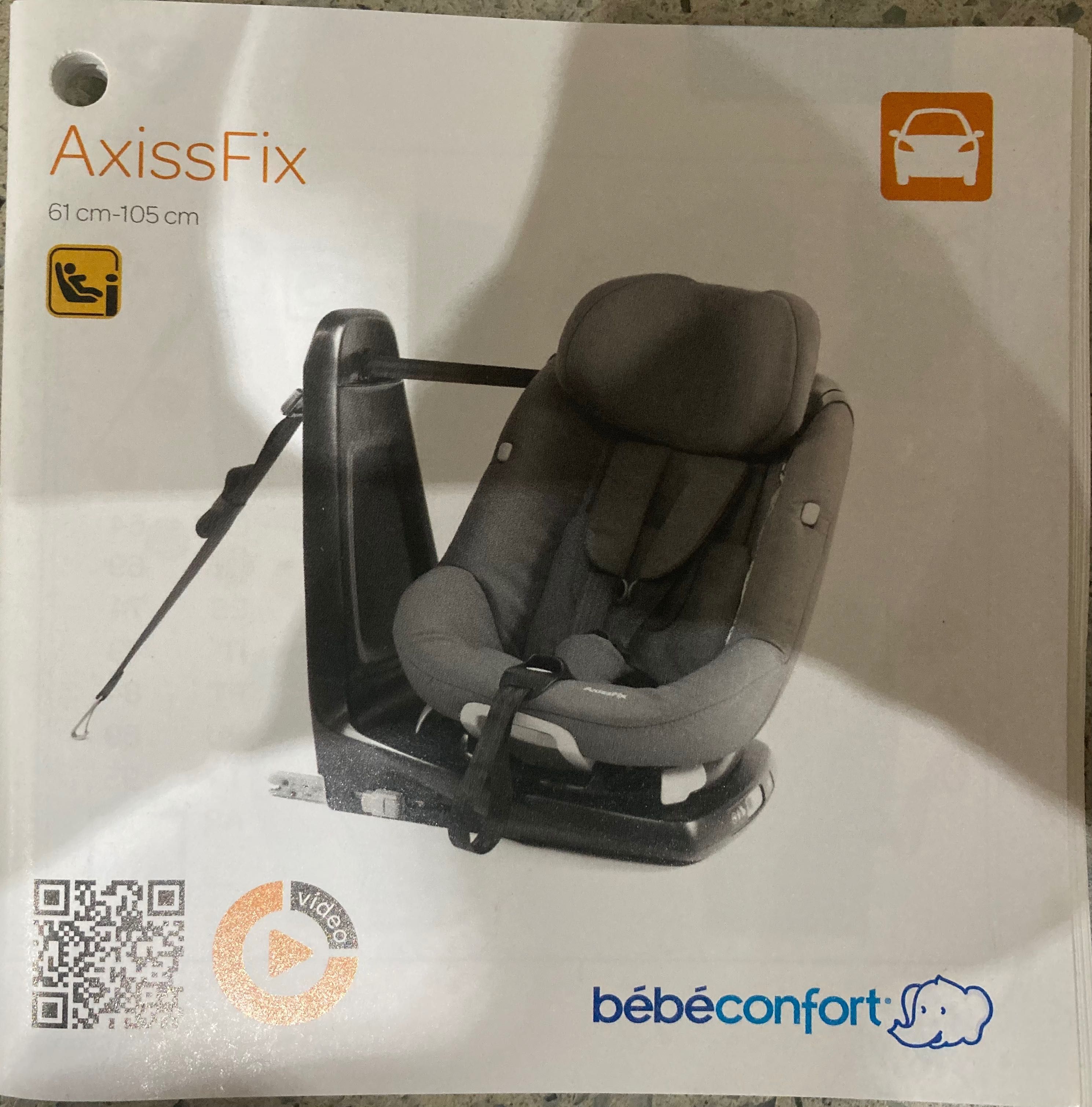 Cadeira auto BebéConfort AxissFix com ISOFIX