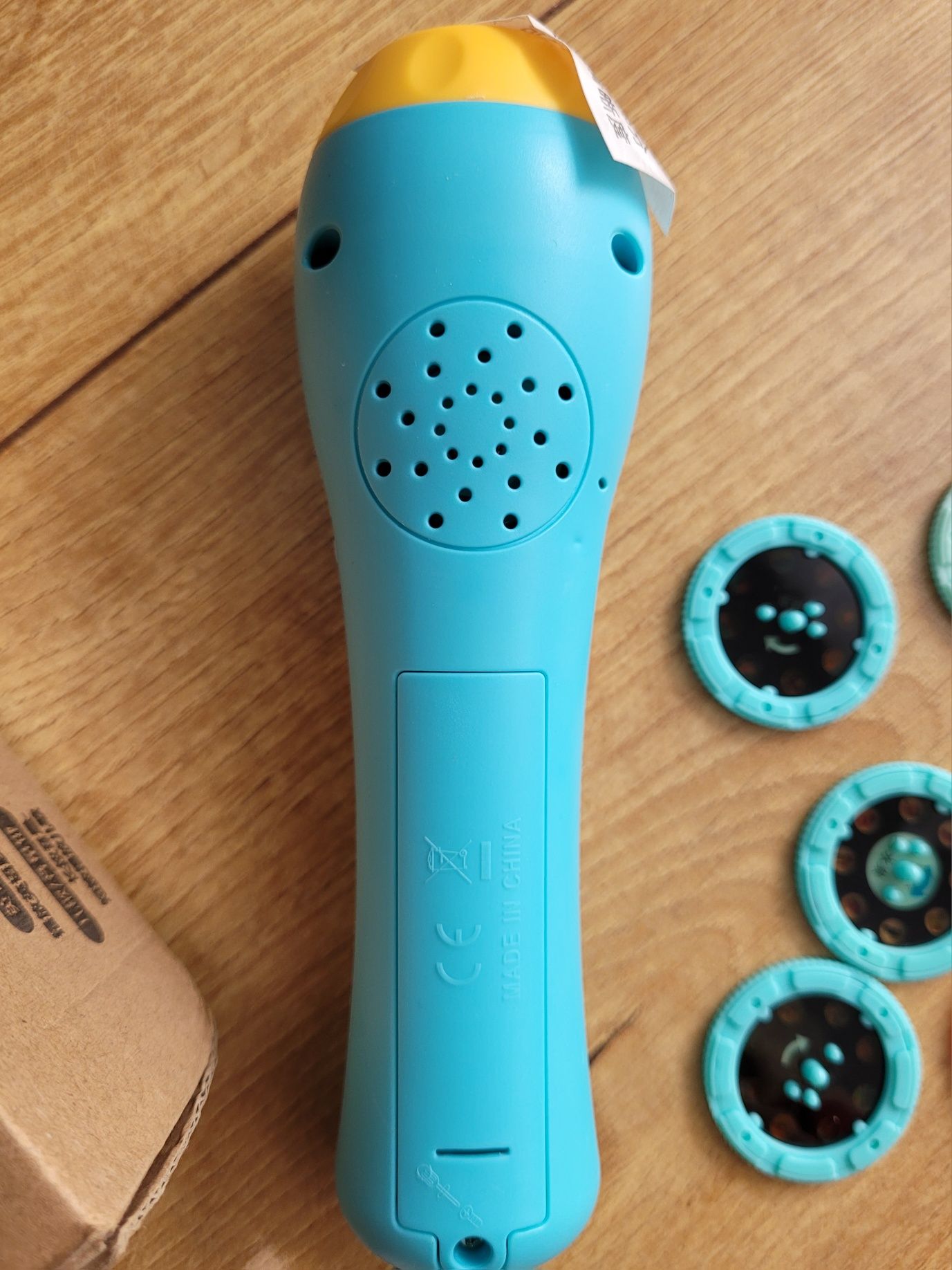 Projektor slajdów Lampka nocna Sufit Ściana USB 6 slajdów