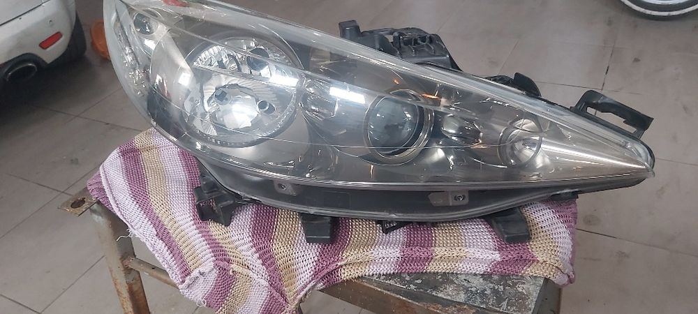 Ótica original fundo escuro peugeot 207 rc