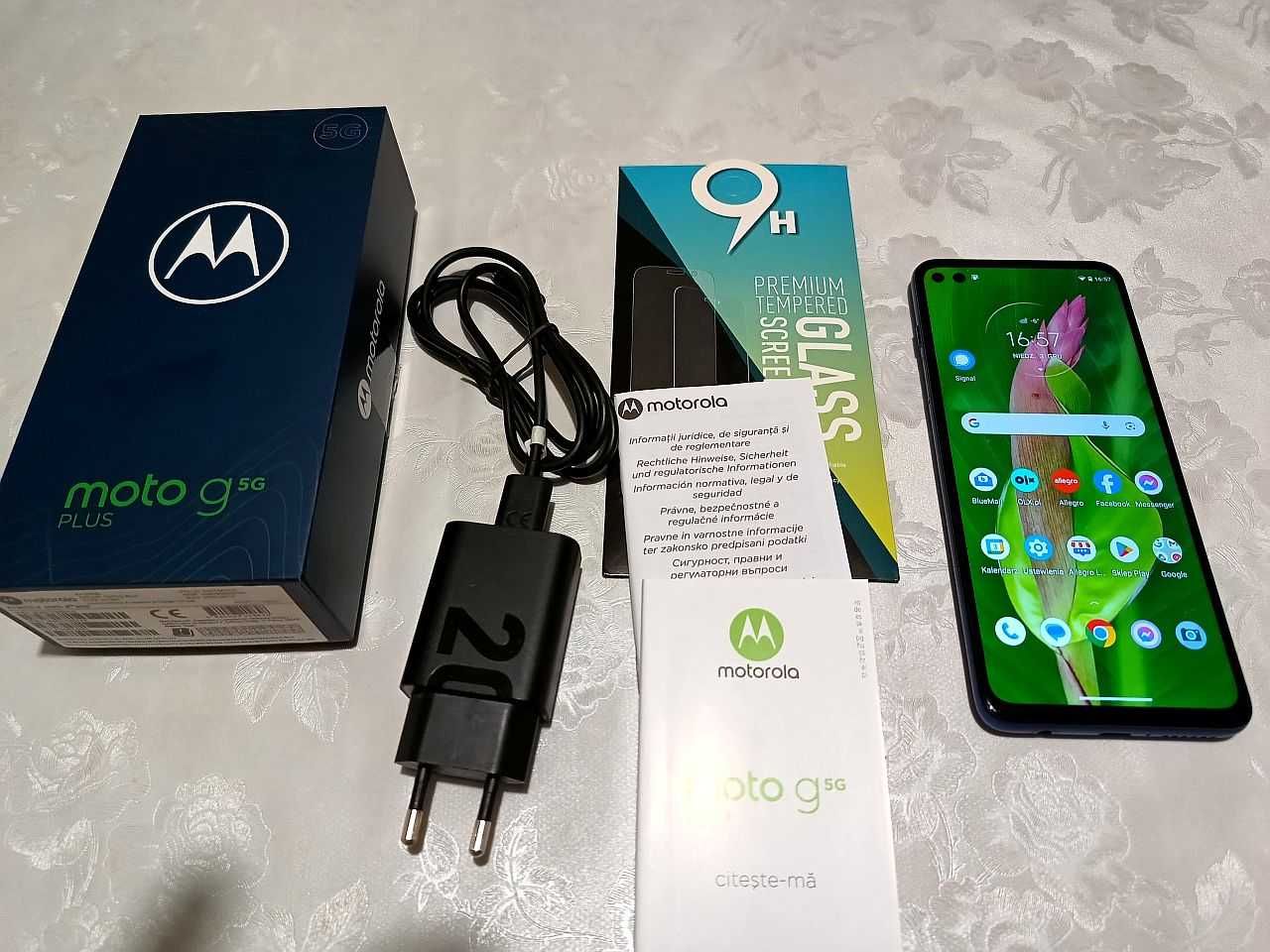 Motorola moto G 5G Plus 6/128GB zadbana