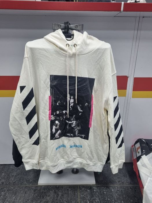 off white caravaggio mirror mirror hoodie