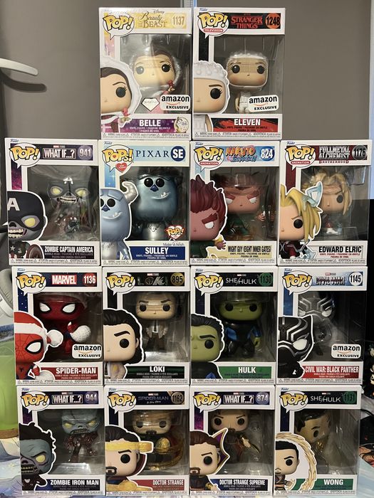 Оригінальні фігурки Funko pop Marvel, Аніме, Stranger Things