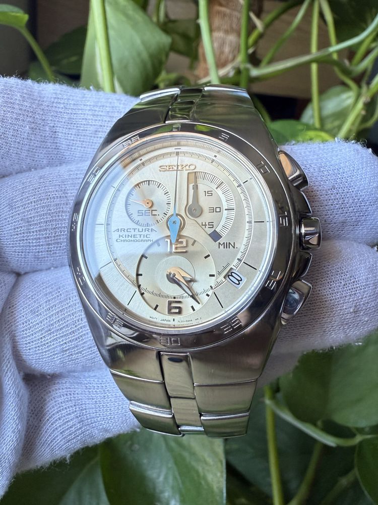 Seiko Arctura Kinetic Chronograph