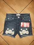Jordache spodenki jeans z aplikacjami 122-128