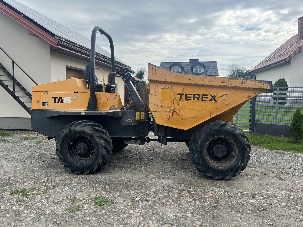 Wozidło budowlane Terex Ta6 6t proste koleba 2015r wywrotka
