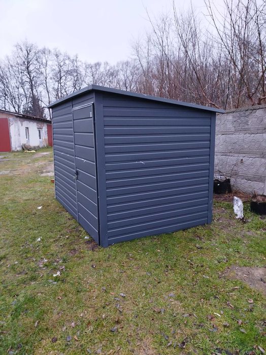 GARAŻ BLASZANY |Domek Ogrodowy| SCHOWEK |Magazyn| Wiata – Maj-Blach