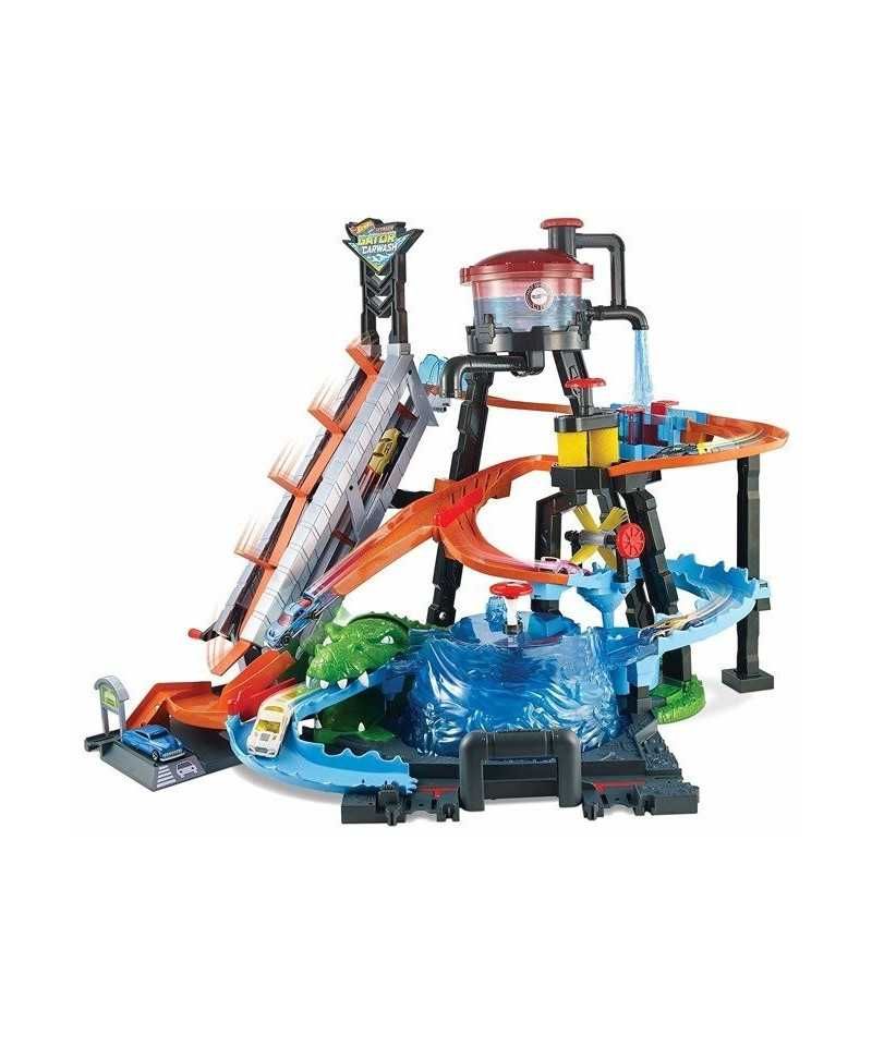 Hot Wheels - Tor samochodowy Atak Krokodyla Hot Wheels FTB67
