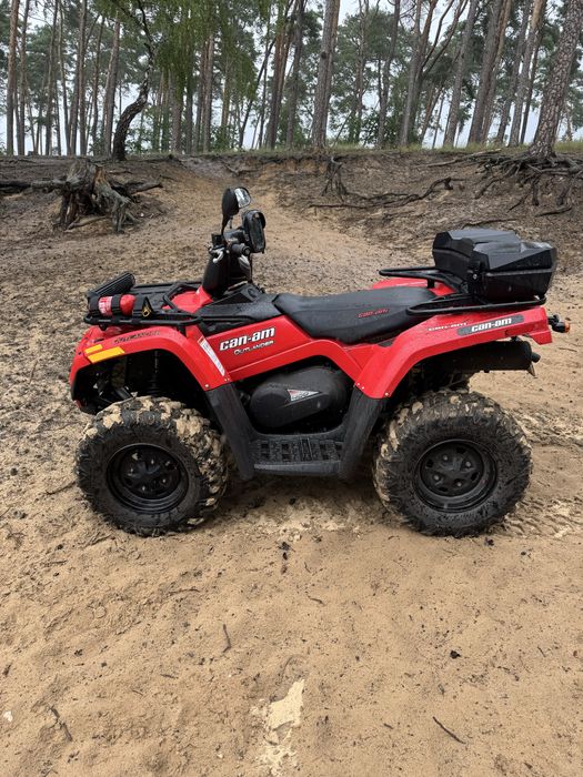 Can am outlander 400 zarejestrowany l7e 2011r