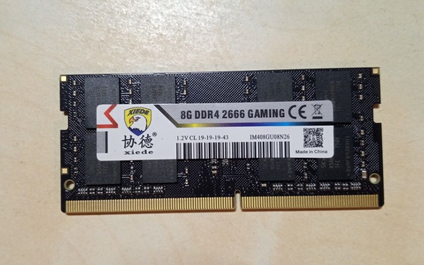 Оперативная память DDR4 8gb 2666   для ноутбука