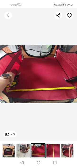 Przyczepka transporter rowerowy dla psa