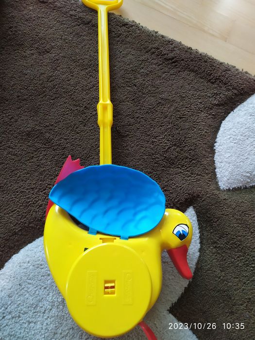 Каталка качечка зі звуком