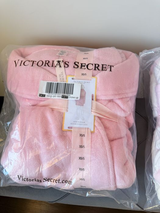 Теплі халати Вікторія сікрет новинки , плюшевий халат Victorias Secret