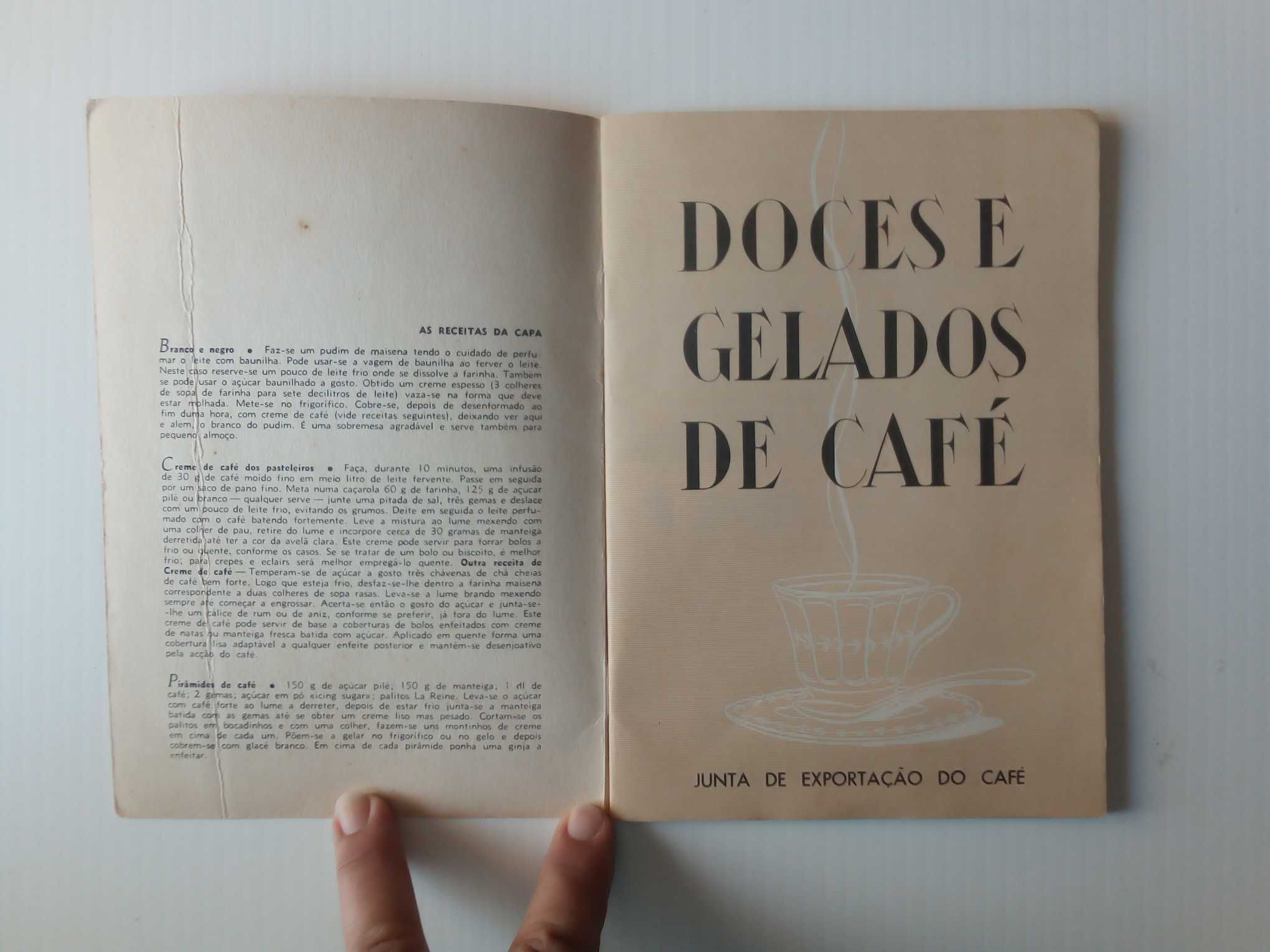 Livro "Doces e gelados de café", Junta de exportação do café