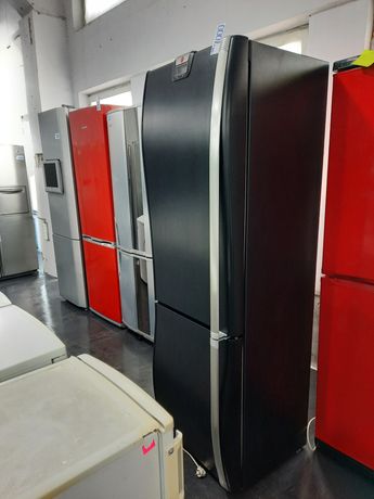 Черный б/у холодильник Hoover s55 из Германии Доставка Занос