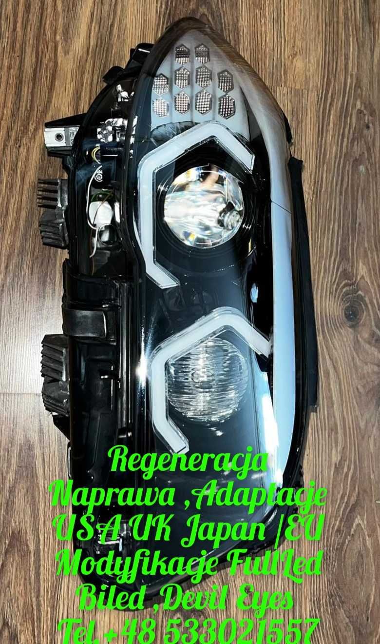 Regeneracja Naprawa Reflektorów Lamp Xenon Led odbłyśnik