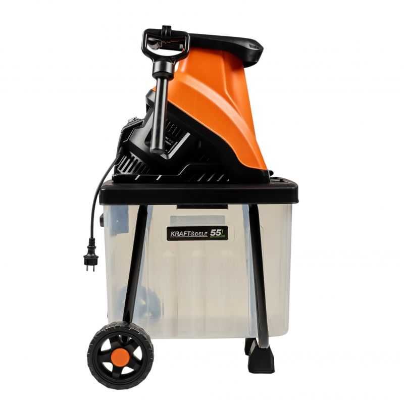 Rozdrabniacz elektryczny rębak do gałęzi 3000W 45mm 230V zbiornik 60l