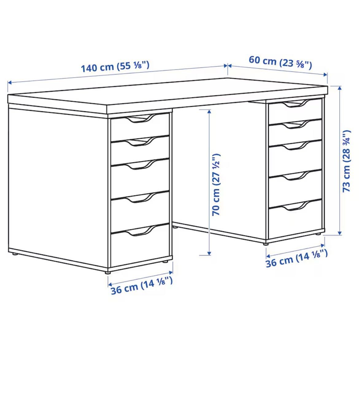 Biurko ikea LAGKAPTEN