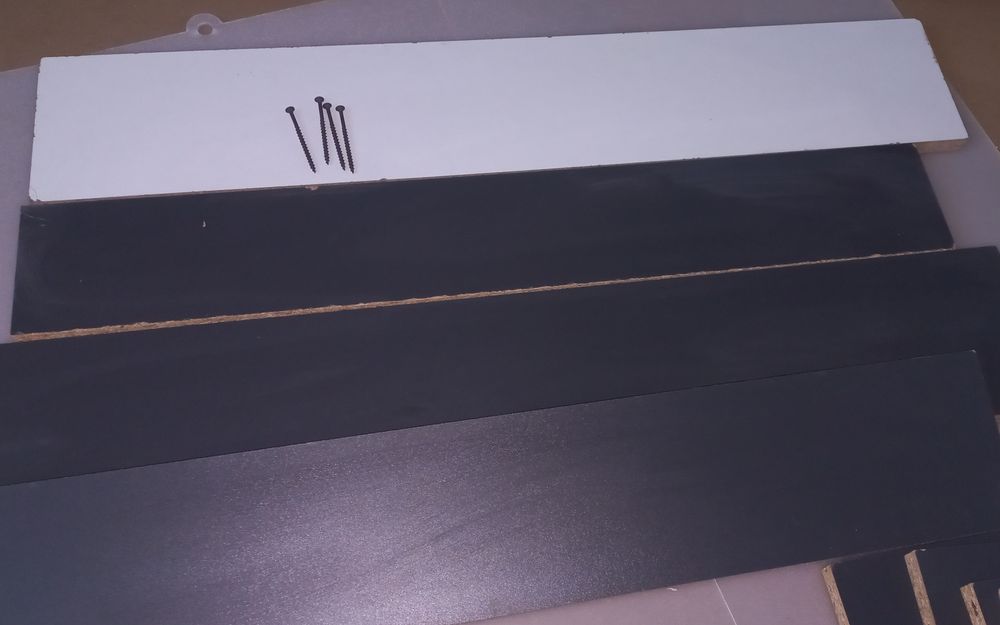 Płyty wiórowe wąskie półki 4 sztuki 70-80cm Toruń Ciechocinek