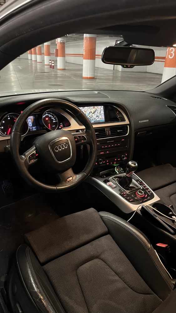 Audi A5 3.0 tdi quattro S-line original ano 2008 Nacional aceito troca