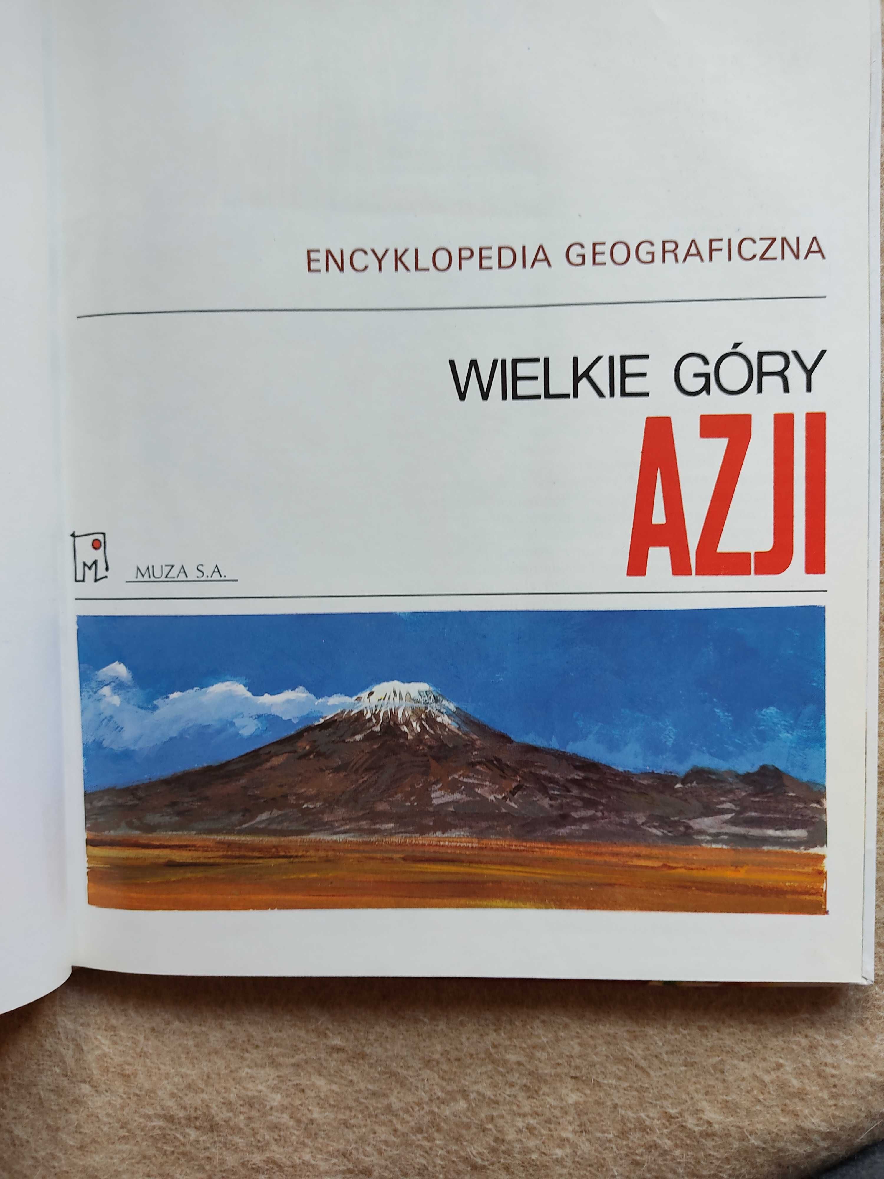 Wielkie góry Azji, wyd. Muza, 1992, ciekawa książka!