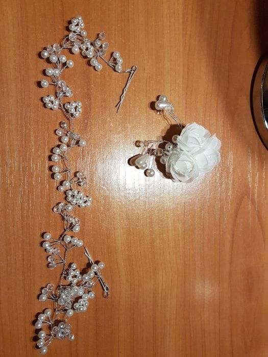 suknia ślubna koronka + dodatki gratis