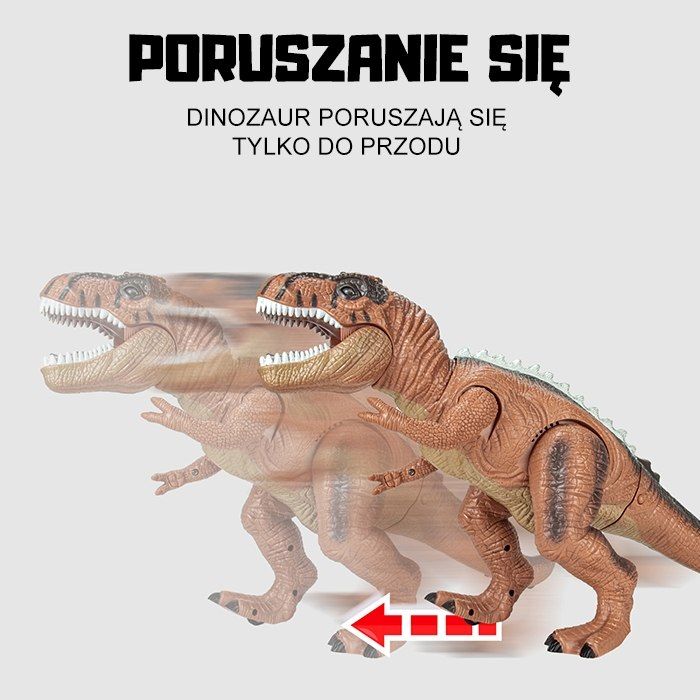WOOPIE Dinozaur Zdalnie Sterowany RC Robot T-Rex