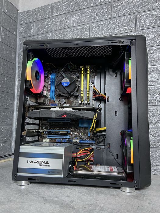 Ігровий ПК,Компьютер(i5-3470,DDR3 16GB,GTX 1050 2GB,SSD 120GB,HDD1TB)