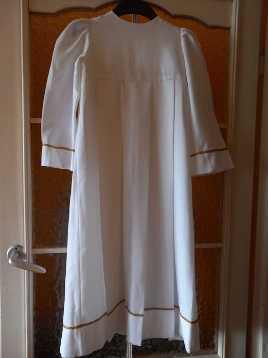 Sukienka Komunijna Alba Strój Aniołka 122-128 + dodatki