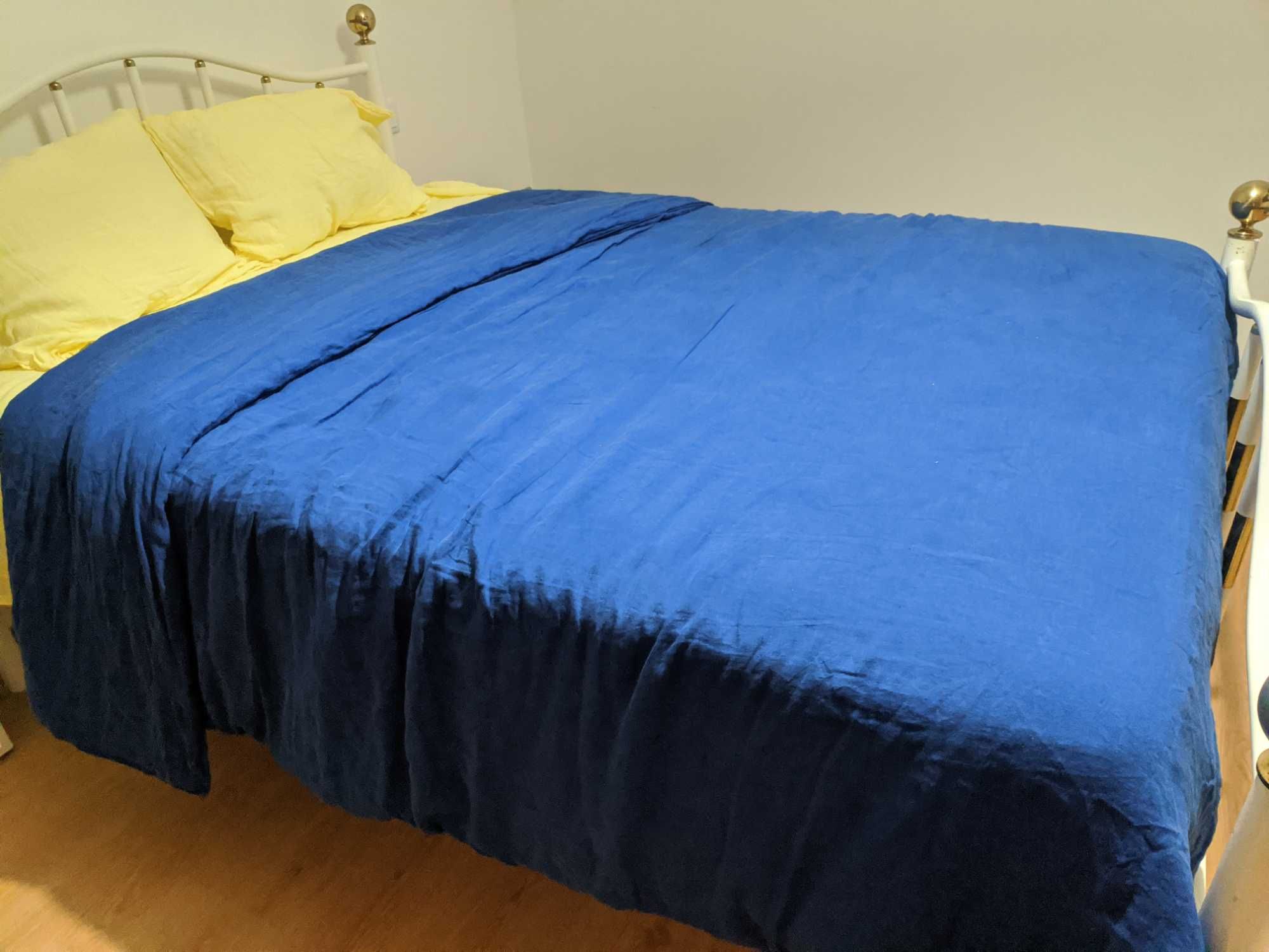 Capa edredom Brooklinen Azul