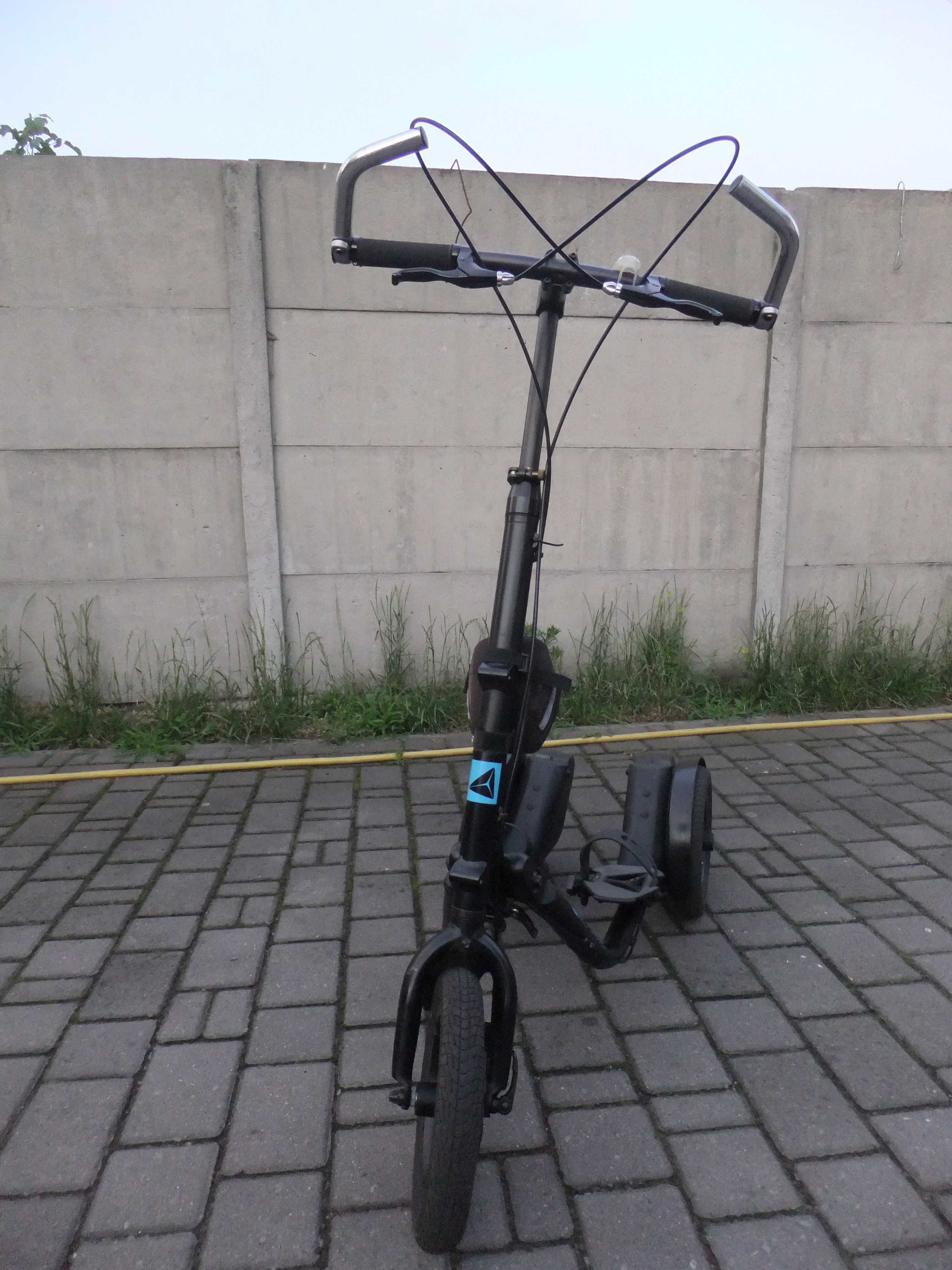 ME-MOVER Trójkołowiec 3w1  rower stepper hulajnoga - składany