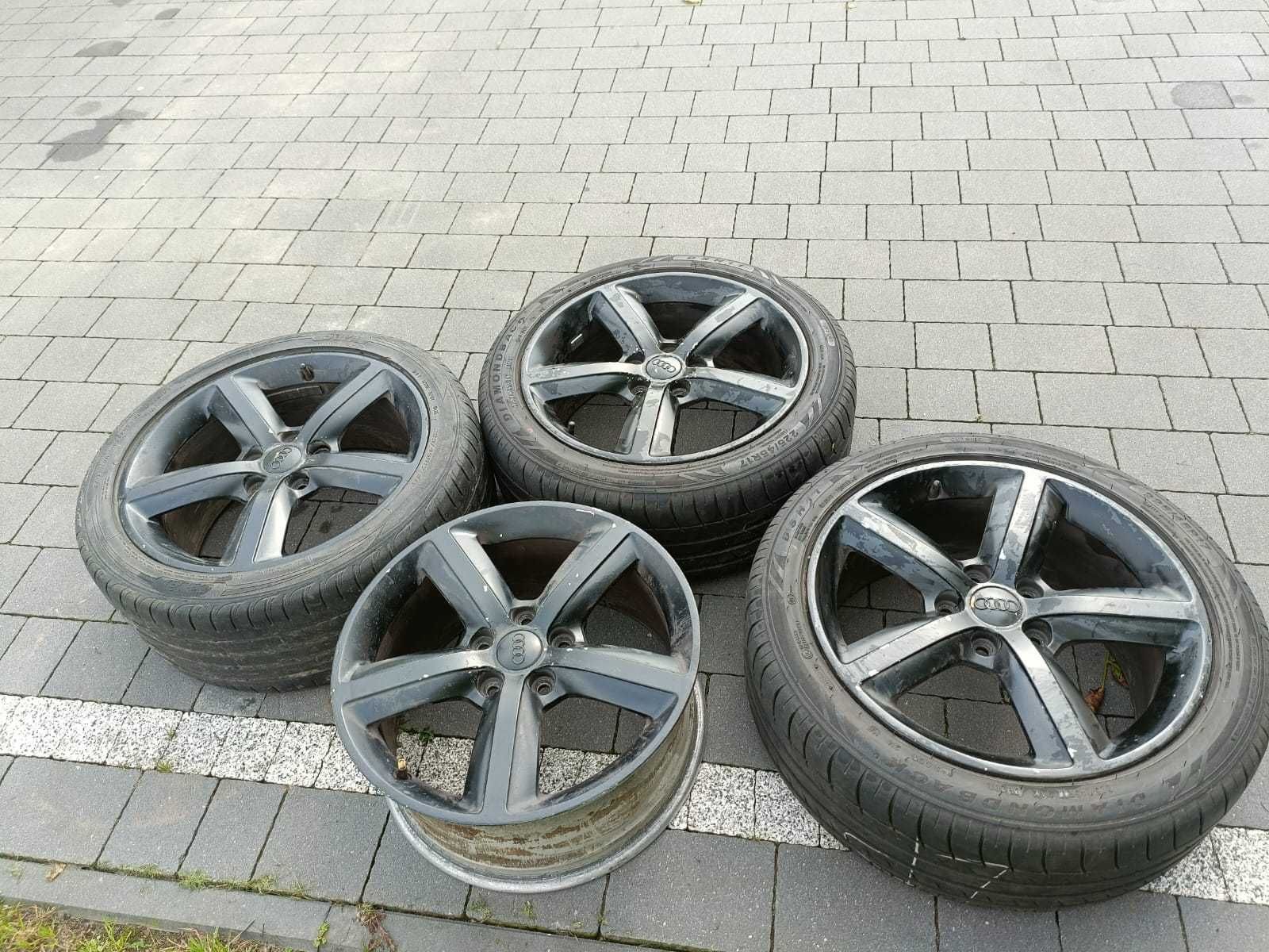 Sprzedam opony  i felgi do Audi a3 8p Plus głosniki bose