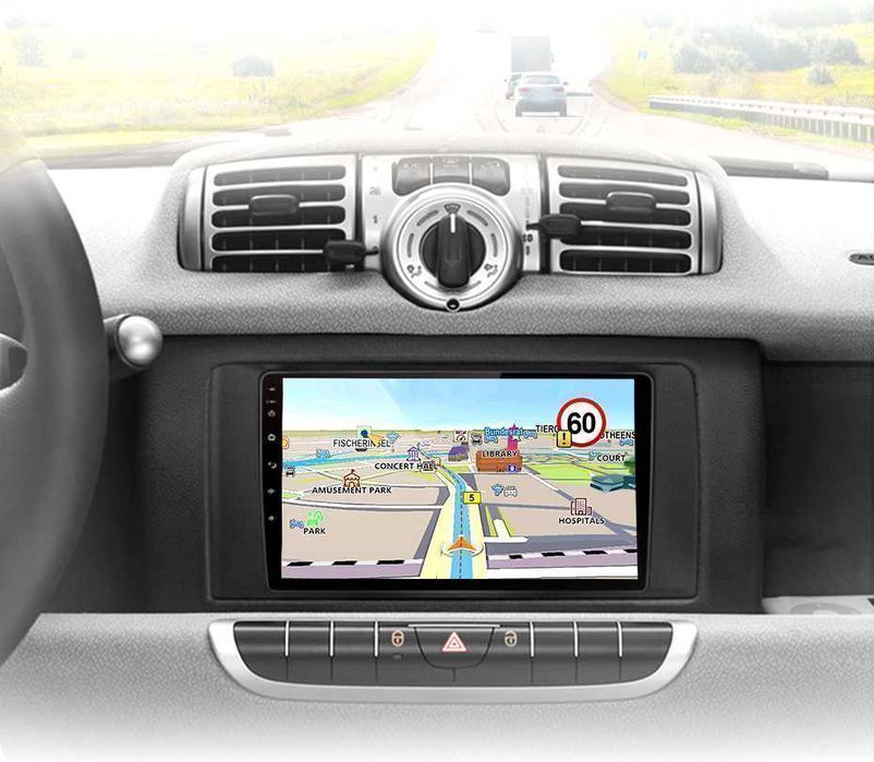 Radio nawigacja Smart Fortwo 2005 - 2010 Android