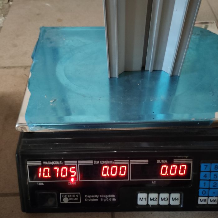 Solidny profil aluminiowy CNC na bramę frezarka, drukarka, laser