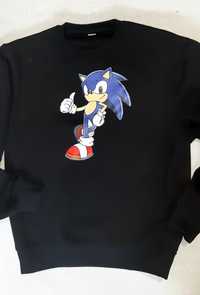 Sportową wygodna Bluza dresowa dla chłopca Hedgehog sonic 164 nową