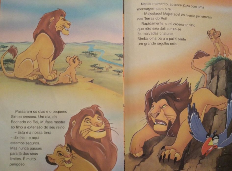 4 livros Disney da coleção "Salvat - Clube do Livro"