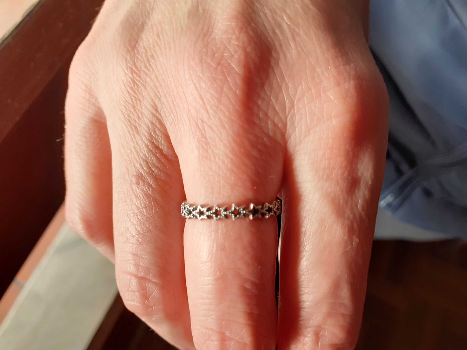 Anel Pandora original - como novo!