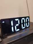 Zegar Cyfrowy Led Czarny Nowy