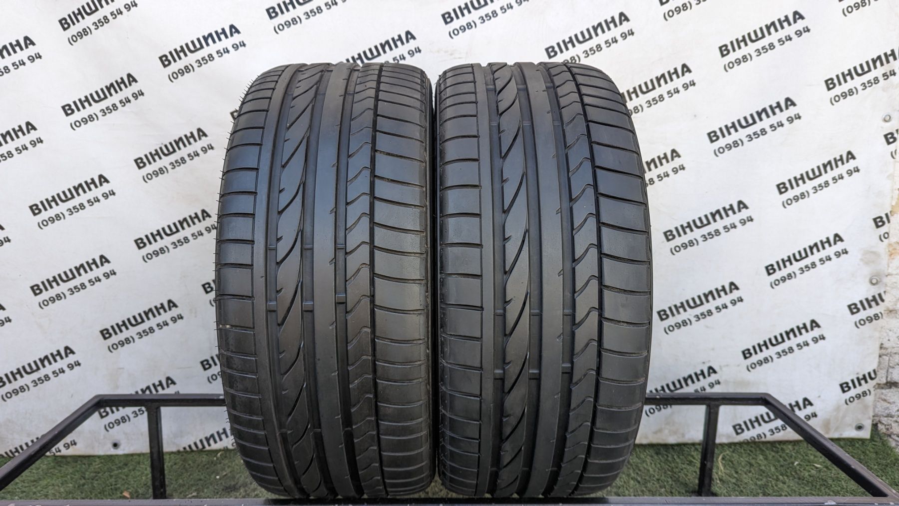 Шини 245/40 R 18 Bridgestone Potenza. Літо пара. Колеса склад.