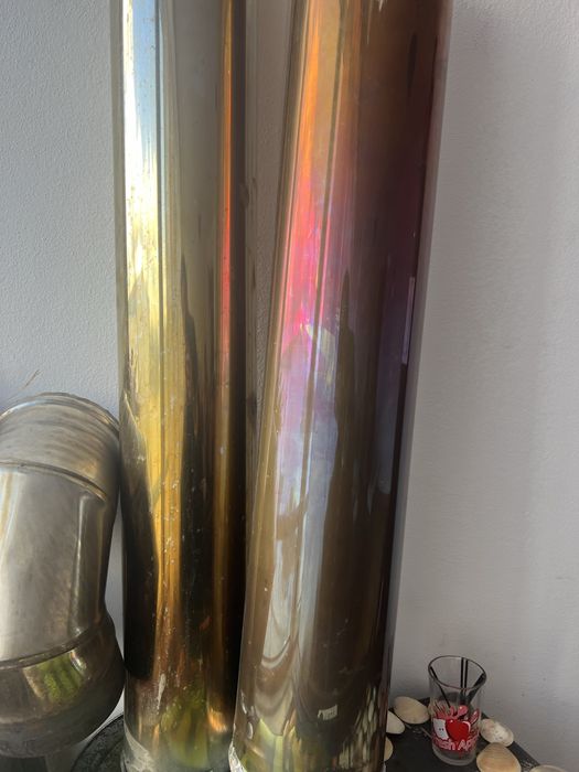 Salamandra a lenha c/ tubos incluidos