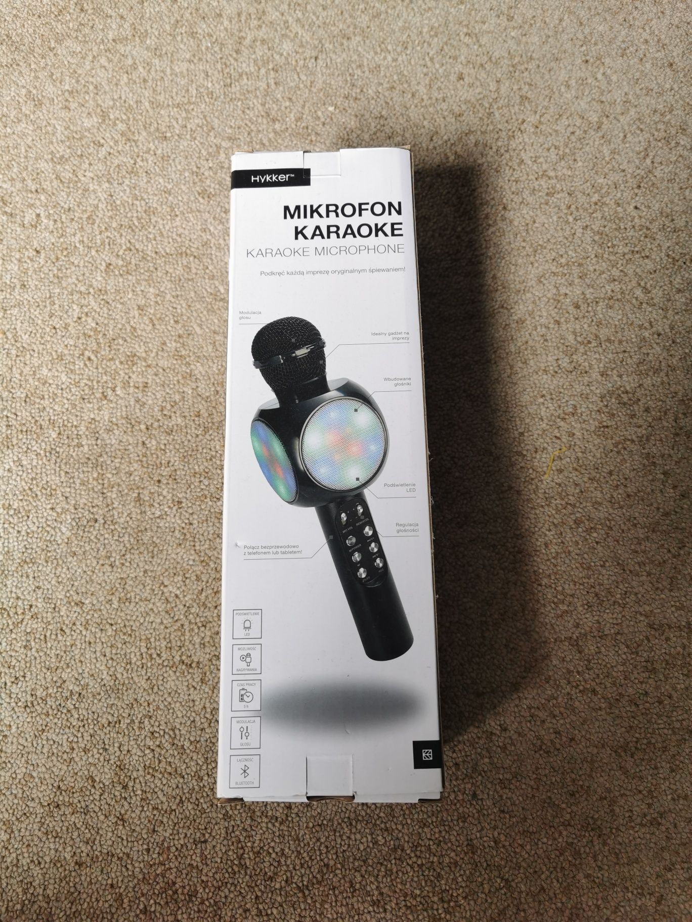Mikrofon Hykker Bluetooth jak nowy