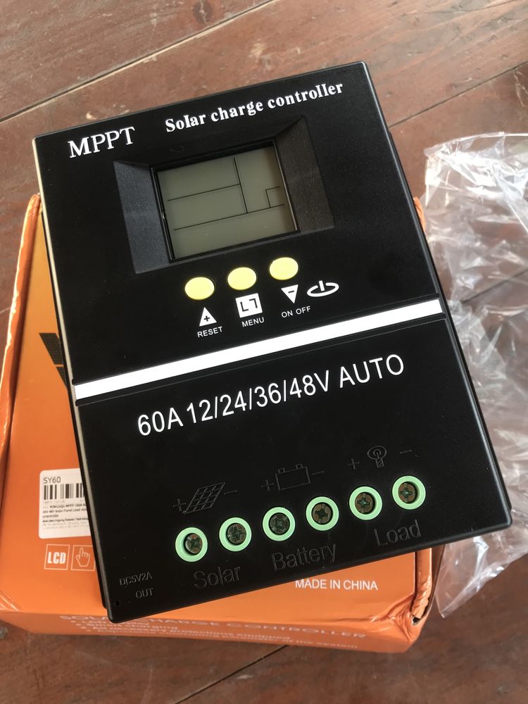 Контролер заряду сонячний POWLSOJX MPPT 60A