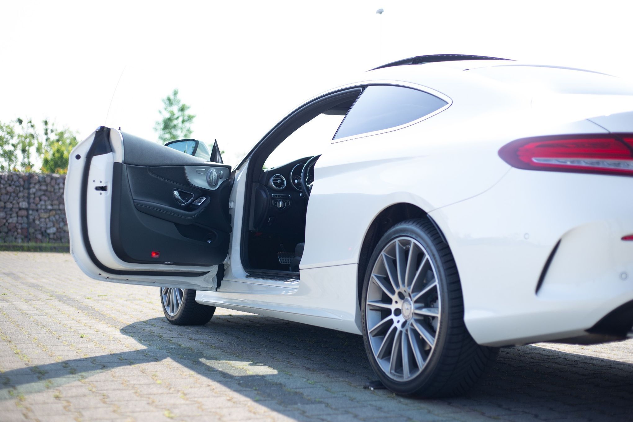 Mercedes-Benz Klasa C 250 Biała Perła AMG Salon Polska