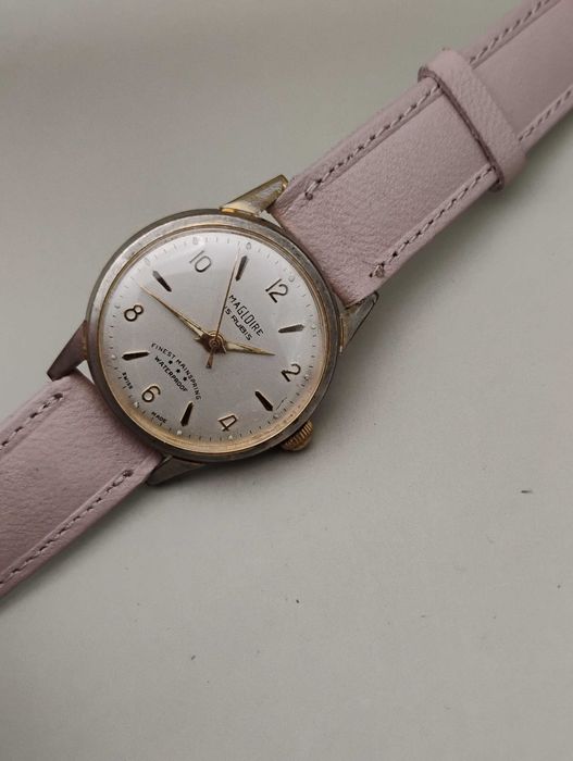 MAGLOIRE szwajcarski męski zegarek mechaniczny