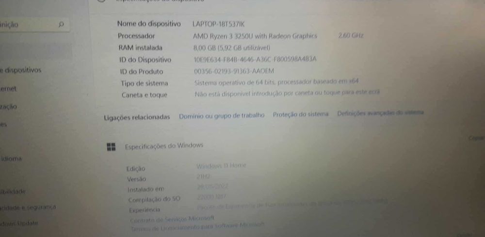 Computador hp como novo