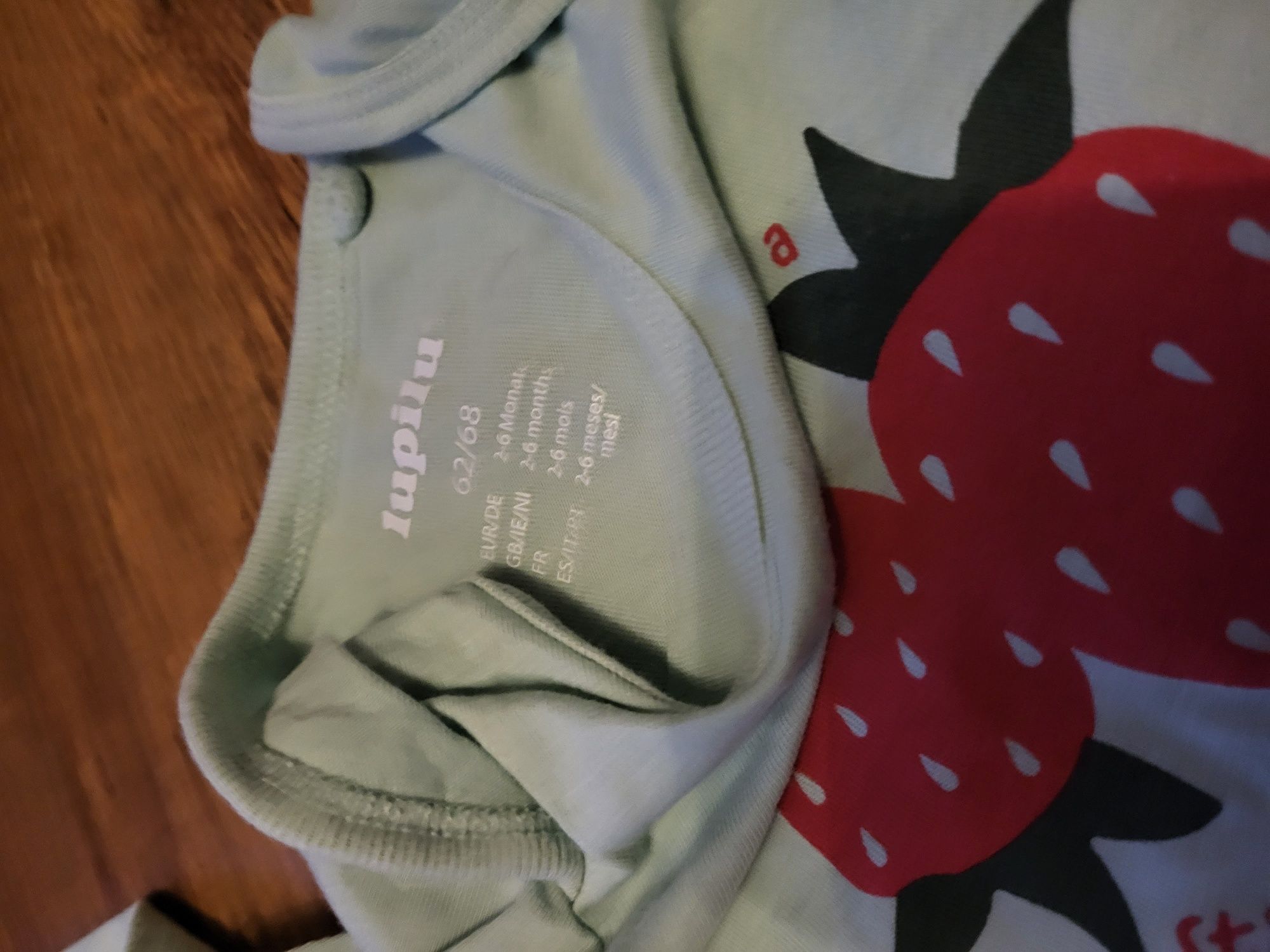 Zestaw body I legginsy lupilu lidl 62 68
