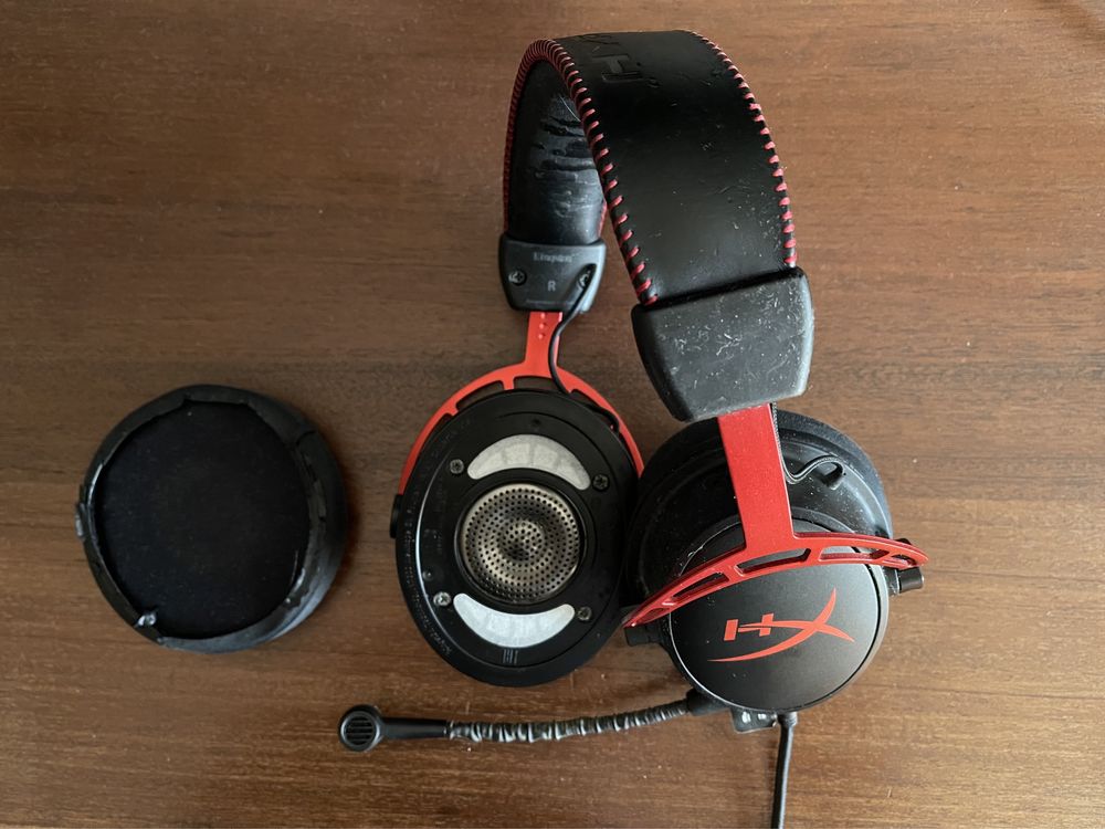 Auscultadores Gaming -HyperX Cloud Alpha Red - HX-HSCA-RD