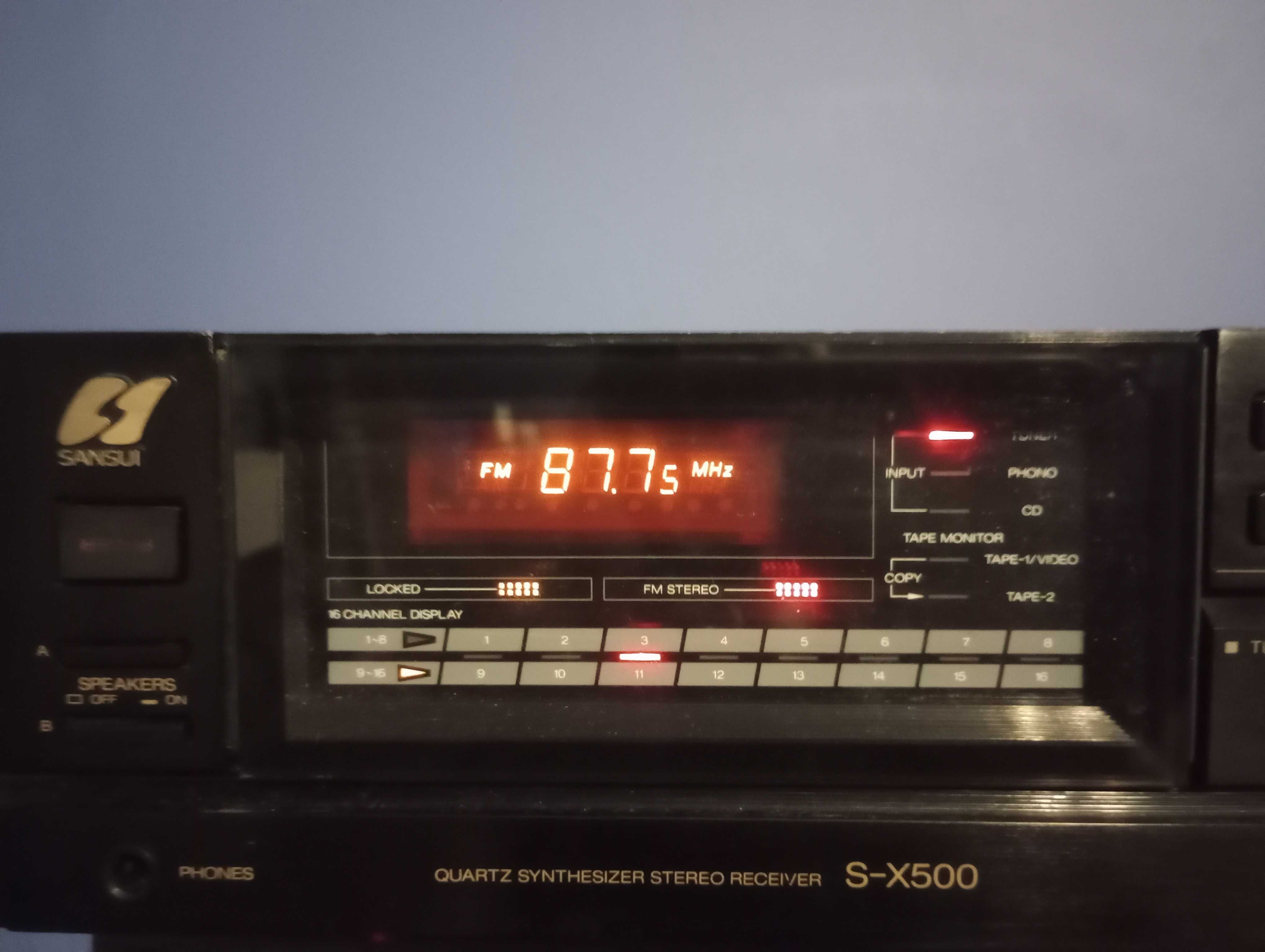 Amplituner Sansui s-x500